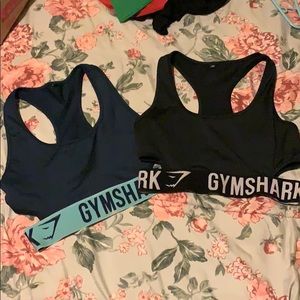 2 gymshark fit cutout sports bras